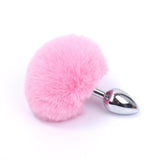 Bunny Tail Stainless Butt Plug - Own Pleasures