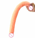 18.1 inch Double Glans Realistic Dildo - Own Pleasures