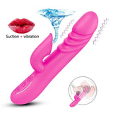 12 Speed G spot Vibrator and Clit Sucker -Licking Tongue Realistic Sensation- Own Pleasures