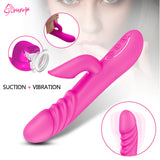12 Speed G spot Vibrator and Clit Sucker -Licking Tongue Realistic Sensation- Own Pleasures