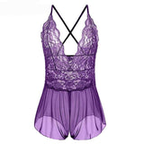 Plus Size Sexy Lace Babydoll Sexy Lingerie - Own Pleasures