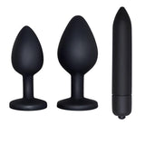 Soft Silicone Anal Plug Vibrator - Own Pleasures