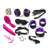 BDSM Bondage Set, 12 Pieces - Own Pleasures