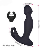 Anal Vibrator and Testicules Massager - Own Pleasures