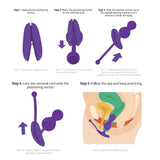 APP Control Smart Vibrating Kegel Weights - Own Pleasures