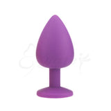 Colorful Diamond Anal Plug, M-L - Own Pleasures