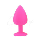 Colorful Diamond Anal Plug, M-L - Own Pleasures