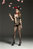 Poker Sexy Lace Mesh Open Crotch - Own Pleasures