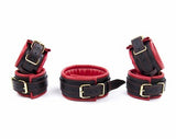 Hand and Ankle Cuffs, Collar Restraints, PU Leather 2 Types - Own Pleasures