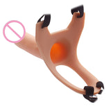 Hollow Strap On Realistic Silicone Dildo - Own Pleasures