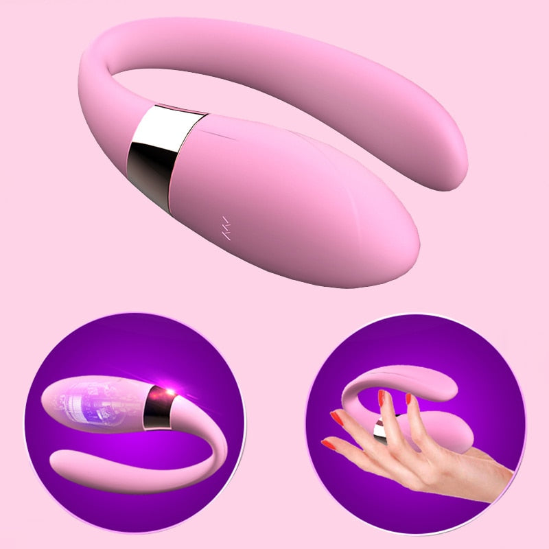 Wireless Remote Control U Type Vagina Anal Vibrator For Women Own Pleasures Wireless Remote Control U Type Vagina Anal Vibrator For Women Own Pleasures