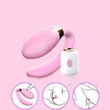 Wireless Remote Control U Type Vagina Anal Vibrator For Women - Own Pleasures