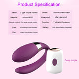Wireless Remote Control U Type Vagina Anal Vibrator For Women - Own Pleasures