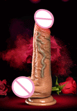 USB Rechargeable Realistic Heated Dildo with Suction Cup - Own Pleasures