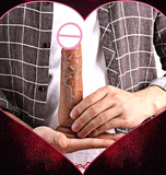 USB Rechargeable Realistic Heated Dildo with Suction Cup - Own Pleasures