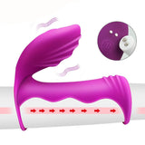 7 Speed Penis Double Ring | strapless penis - Own Pleasures