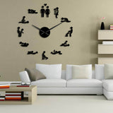 Adult Room Decoration-Game Big Sex Positions Wall Clock - Own Pleasures