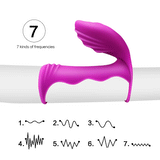 7 Speed Penis Double Ring | strapless penis - Own Pleasures