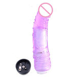 Multi-Speed Realistic Big Crystal Dildo Vibrators - Own Pleasures