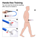 T-Handle Penis Pump with Silicone Sleeve (Vacuum Erection Pump) - Own Pleasures