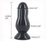 Huge Anal Plugs, 3 Colors - Own Pleasures