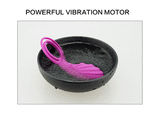 USB Vibrating Cock Double Ring, 2 Colors - Own Pleasures