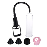 Penis Enlargement with a Vacuum Pump and Extender Set - Own Pleasures