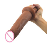 Realistic screw handled dildo - Own Pleasures