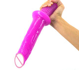Realistic screw handled dildo - Own Pleasures