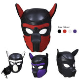 Dog Headgear | BDSM Openable Mask Hood - Own Pleasures