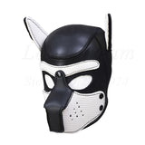 Dog Headgear | BDSM Openable Mask Hood - Own Pleasures