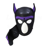 Dog Headgear | BDSM Openable Mask Hood - Own Pleasures