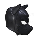 Dog Headgear | BDSM Openable Mask Hood - Own Pleasures