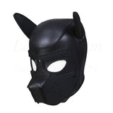 Dog Headgear | BDSM Openable Mask Hood - Own Pleasures