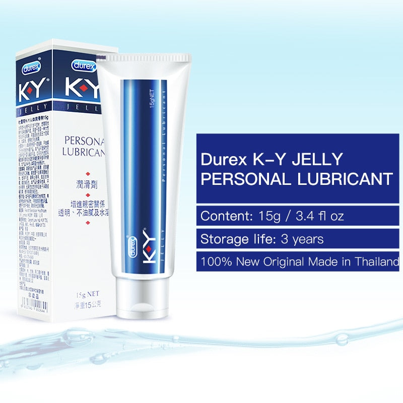 Durex K-Y Lubricant Thick Water-based Sex Oil 15g Own Pleasures Durex K-Y Lubricant Thick Water-based Sex Oil 15g Own Pleasures