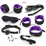 17Pcs Erotic Kit. Dildo, Vibrator, Anal Plugs, Handcuffs... And More - Own Pleasures