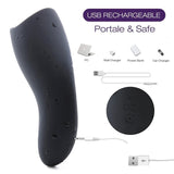 16 Speed Rechargeable Male Vibrator Cup - Own Pleasures