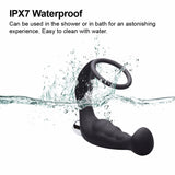 USB 10 Speed Prostate Vibrator with Ring - Own Pleasures