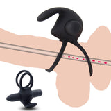 10 Speed Double Cock Ring Vibrator - Own Pleasures