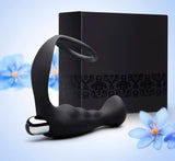 USB 10 Speed Prostate Vibrator with Ring - Own Pleasures