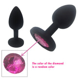 Crystal Butt Plugs and Silicone Vibrator - Own Pleasures