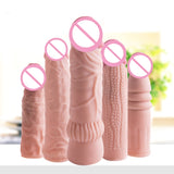 6 Textures Enlarger Penis Sleeve | Penis Sheath - Own Pleasures