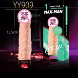 6 Textures Enlarger Penis Sleeve | Penis Sheath - Own Pleasures