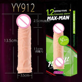 6 Textures Enlarger Penis Sleeve | Penis Sheath - Own Pleasures