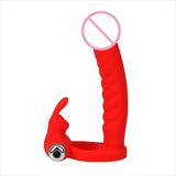 Double Penetration Vibrator, 3 in 1 - Own Pleasures
