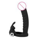 Double Penetration Vibrator, 3 in 1 - Own Pleasures