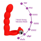 Double Penetration Vibrator, 3 in 1 - Own Pleasures