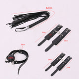 BDSM Restraint Bondage Set Red/Black/PinkSex - Own Pleasures