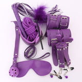BDSM Restraint Bondage Set Red/Black/PinkSex - Own Pleasures