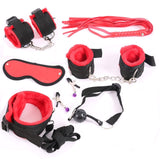 BDSM Restraint Bondage Set Red/Black/PinkSex - Own Pleasures